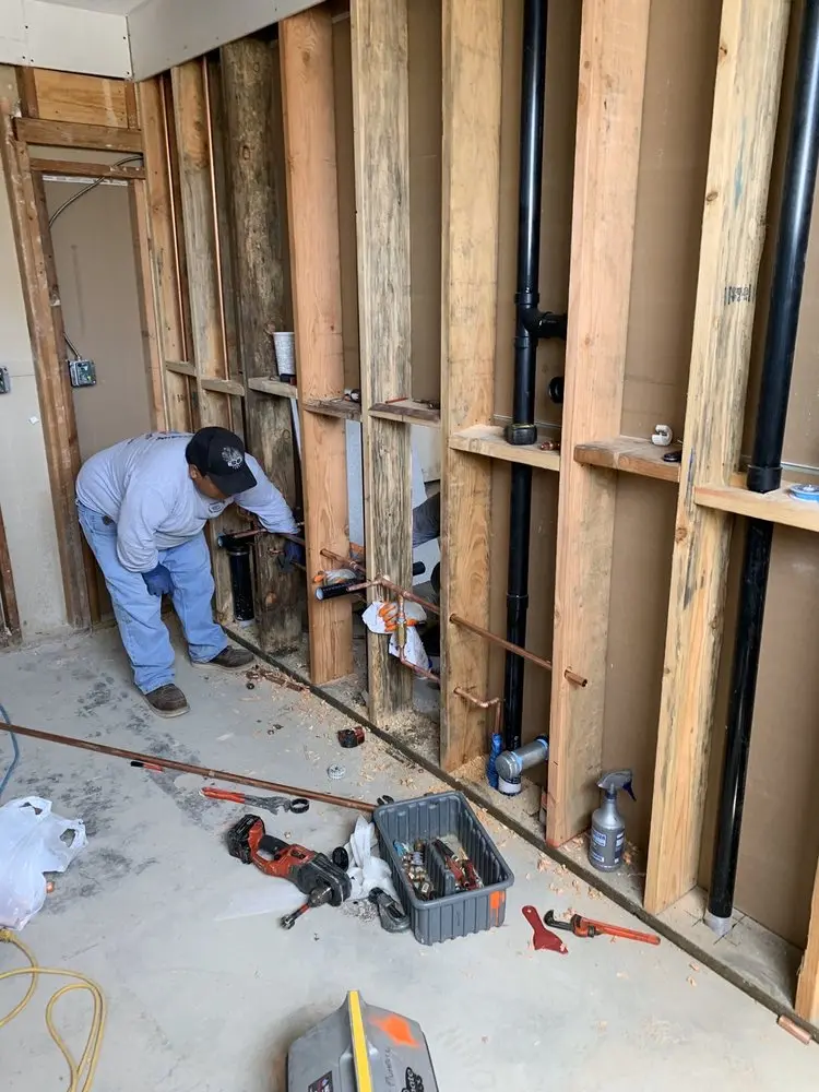 Commercial rough-in plumbing for Gas Line Repair in Gantree
